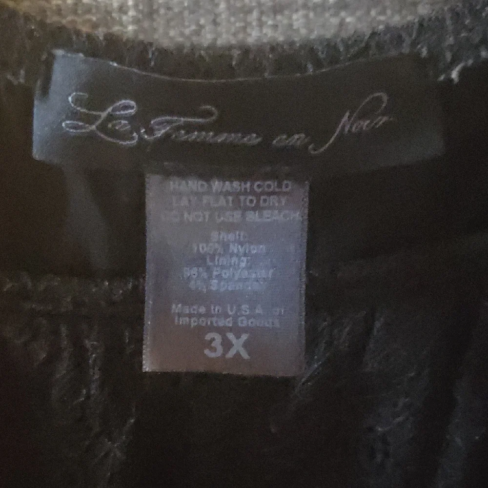 Le Femme en Noir Wicked Web Blouse- 3X - Picture 1 of 4